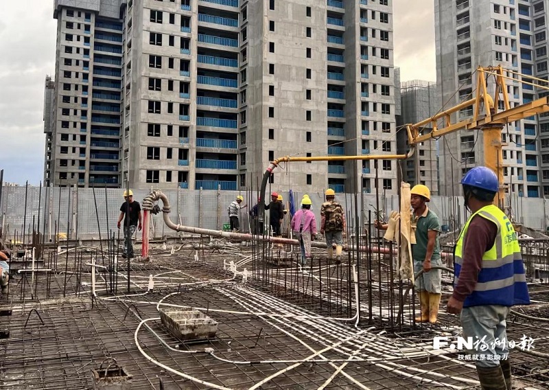 福州重点项目国庆假期不停工抢抓黄金期建设加速跑(图1)