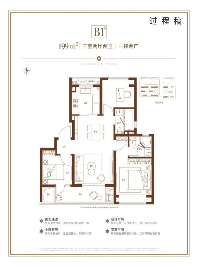 【港城中环汇云启】网站-2024最新房价+户型图+小区环境(图11)