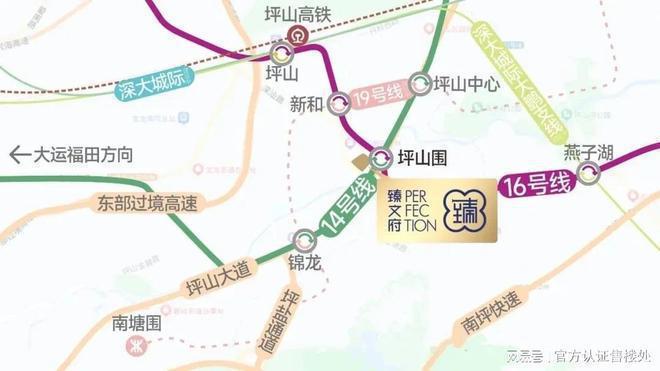坪山臻文府占地面积925486㎡建筑面积685万㎡交付标准精装修(图8)