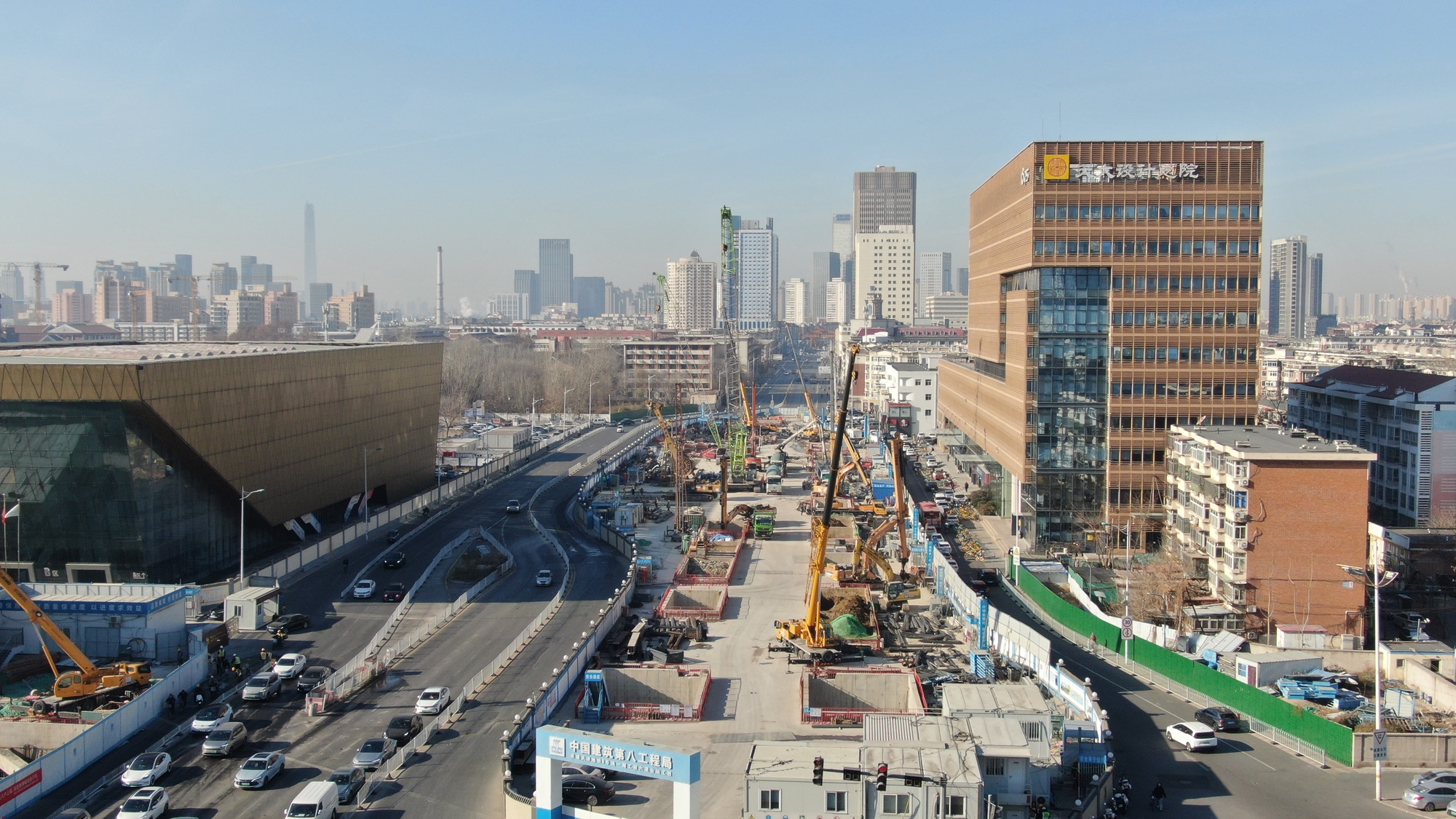 天津轨道交通在建50余标段全面复工开新局(图2)