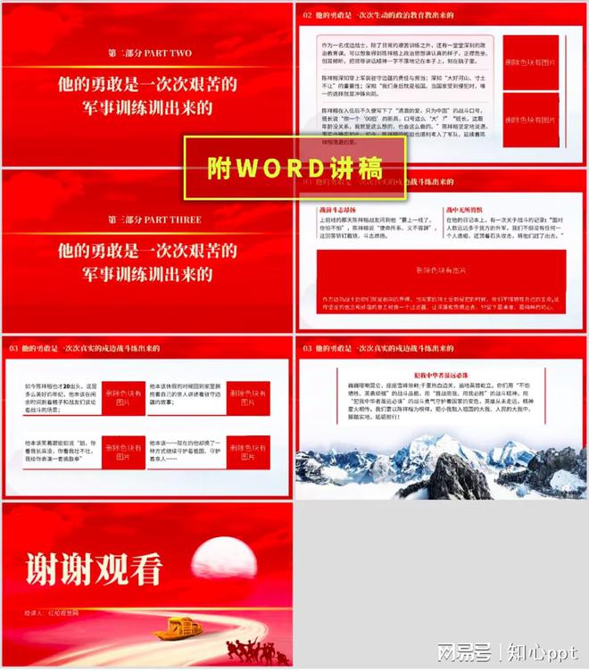 演讲稿ppt课件：致敬戍边烈士英雄陈祥榕(图3)