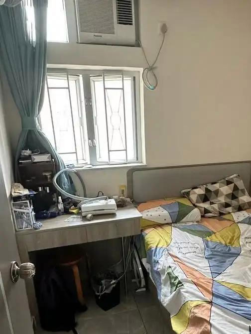 一家四口在香港仅有55平新房没有阳台装修非常极简真羡慕！(图6)