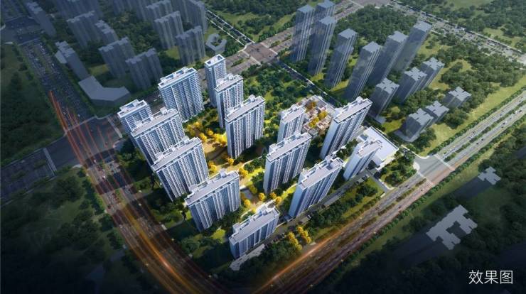 西安新房龙湖云璟买房攻略科技住宅装修效果图高绿化率3D沙盘(图1)
