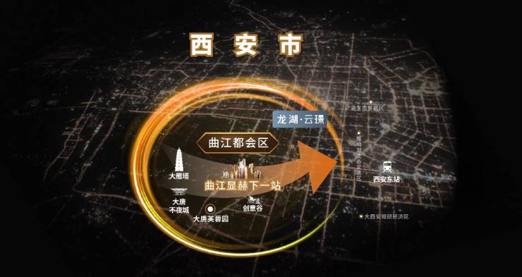 西安新房龙湖云璟买房攻略科技住宅装修效果图高绿化率3D沙盘(图3)