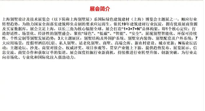 2025别墅设计展暨上海别墅设计及技术展览会(图1)