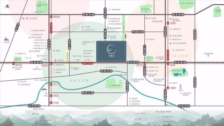 售楼中心)翠景台二期▁在售户型▁购物中心▁容积率▁西安房价(图3)