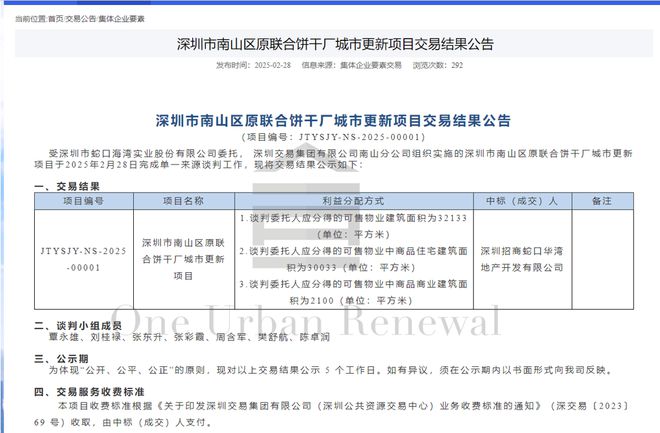旧改快讯┃招商蛇口盘活原恒大南山工改居更新项目新进展(图1)