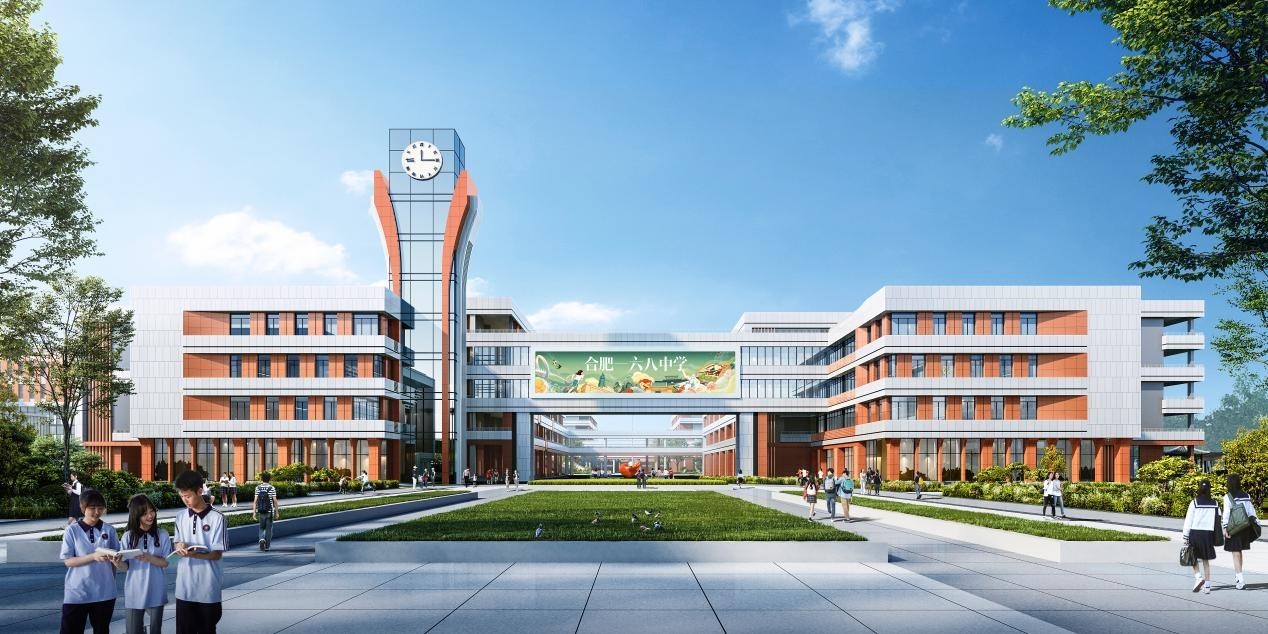 城区多个学校项目开工建设！合肥市重点教育工程加快“上新”(图4)