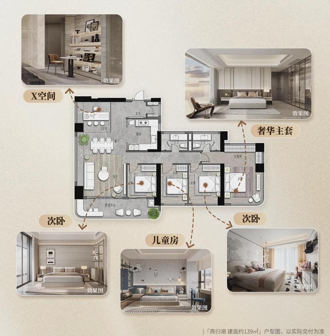 住宅迭代加速招商蛇口139㎡超新规之作吊打旧规180㎡！(图24)