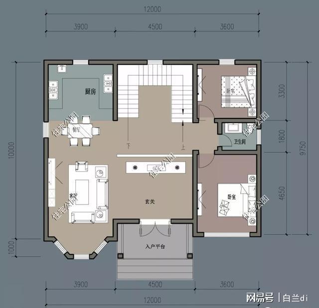 150平宅基地建房方案大比拼总有一款让你心动(图2)