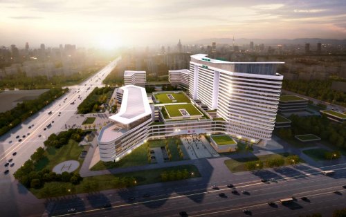 中建新疆建工焦作市第二人民医院项目举行2025年河南省“云观摩”交流活动