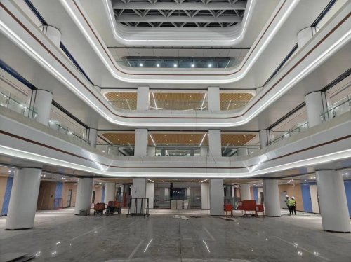 中建新疆建工焦作市第二人民医院项目举行2025年河南省“云观摩”交流活动(图2)