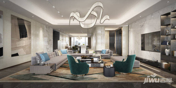 经开区置地汇金中心售楼处发布启幕鼎级尊邸奢境!(图2)