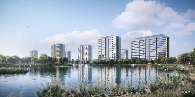 枫丹隐秀售楼中心-装修交付-车位充足-配套-滨河大平层(图2)