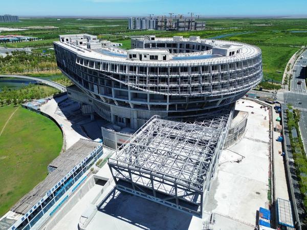 熊猫体育网站：上海临港星海汇将于明年竣工项目由中建八局一公司总承包施工