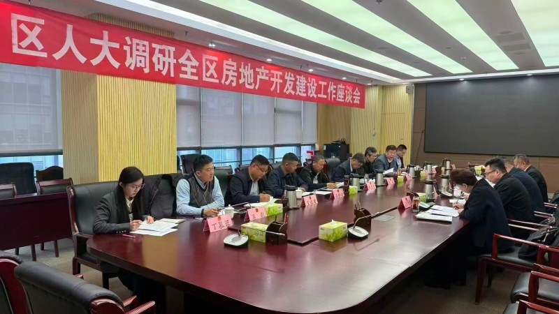 熊猫体育：区人大专题调研全区房地产开发建设工作
