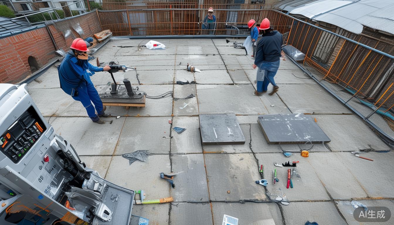 老旧小区装修隐患大！你的爱车停在路边安全吗？5辆车被砸现场触目惊心(图3)