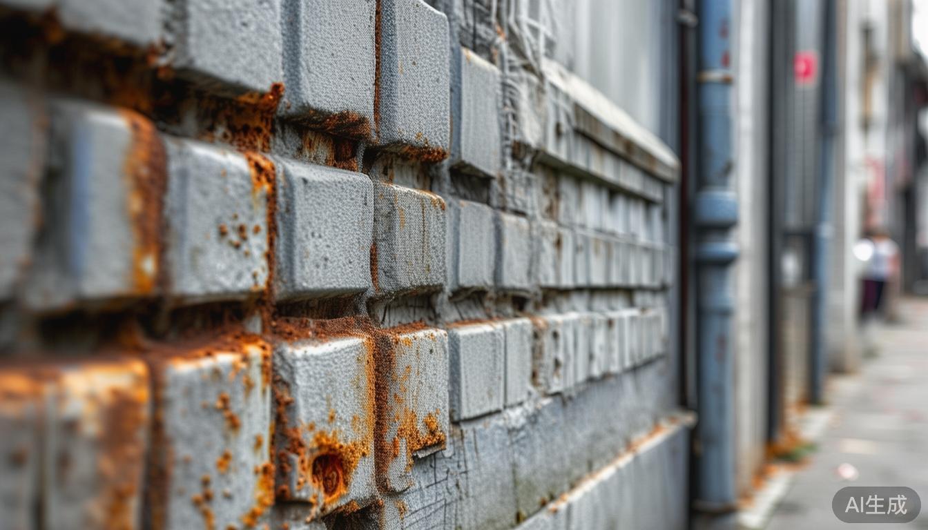 老旧小区装修隐患大！你的爱车停在路边安全吗？5辆车被砸现场触目惊心(图6)