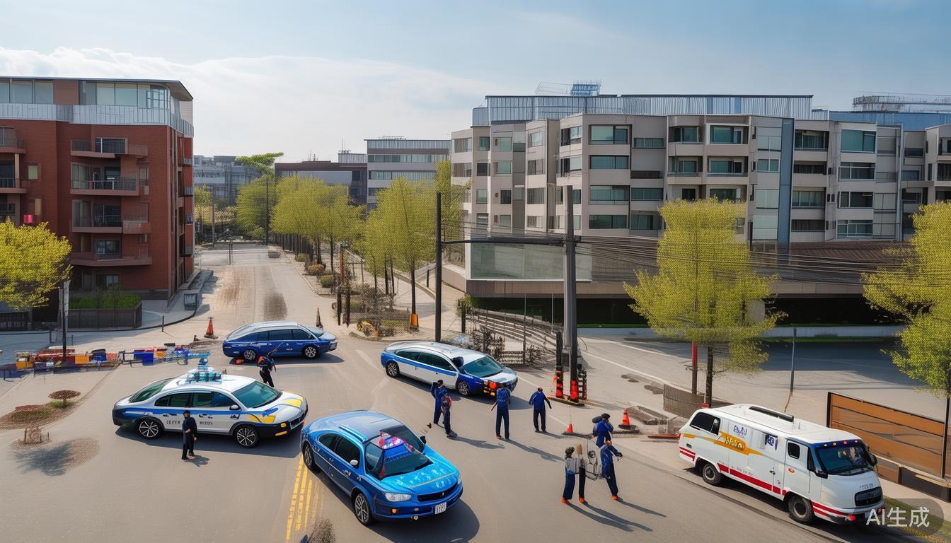 老旧小区装修隐患大！你的爱车停在路边安全吗？5辆车被砸现场触目惊心(图5)