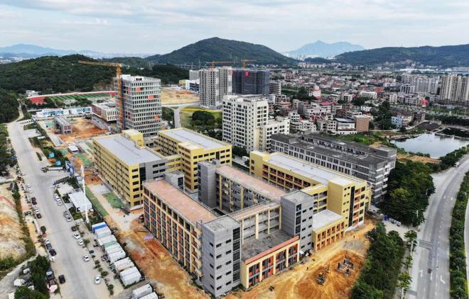 熊猫体育：现代化校园雏形已现！南安这所学院改扩建