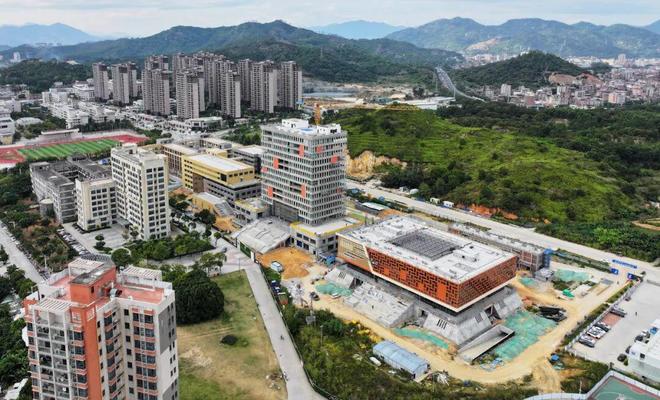 熊猫体育：现代化校园雏形已现！南安这所学院改扩建(图2)