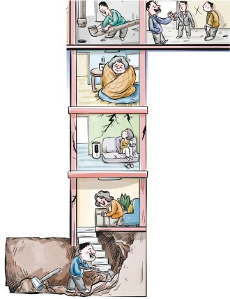 房屋结构岂能说动就动违规装修隐患重重