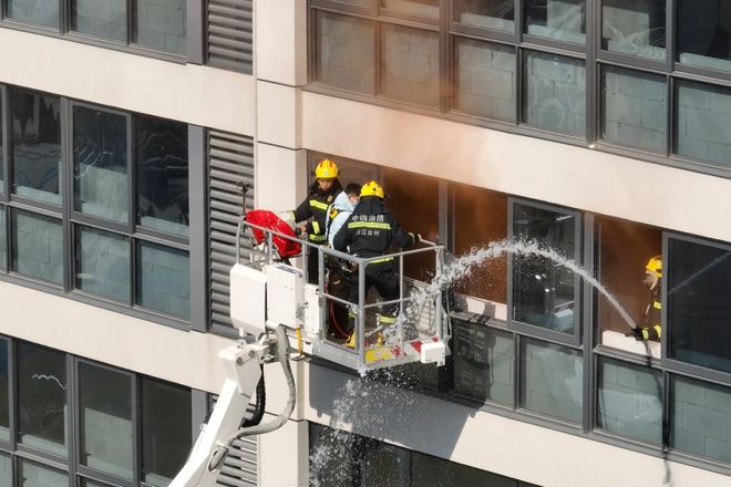 台州消防多维施策织密高层建筑消防安全防护网(图5)