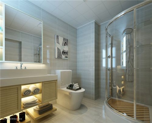 房屋简装效果图10万打造成熟内敛的现代三居房(图4)