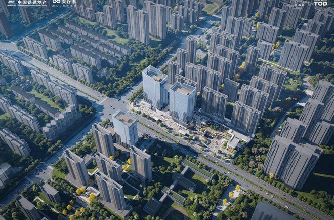 西安中国铁建西派中心售楼处电话-开发商直销-五证齐全-楼盘位置(图3)